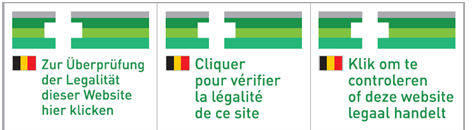 Gemachtigde online apotheek — gemeenschappelijk logo, FAGG-register