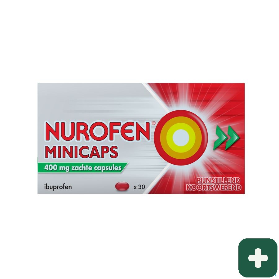 Nurofen Minicaps 400mg Zachte Caps 30