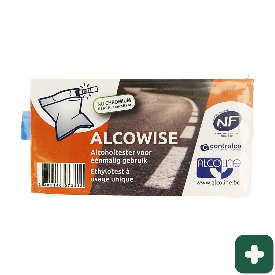 Alcowise Alcoholtester Eenmalig Gebruik