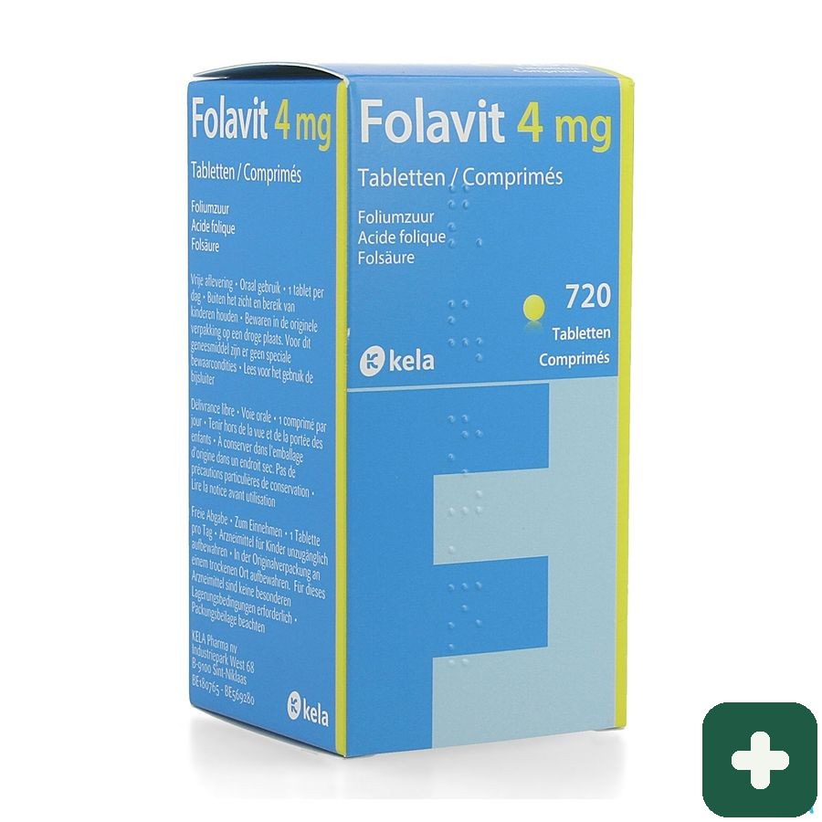 Folavit 4mg Comp 720 X 4mg
