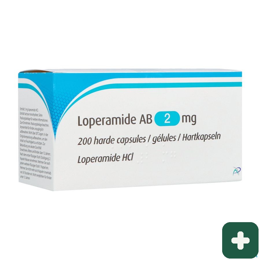 Loperamide Ab 2mg Harde Caps 200 X 2mg