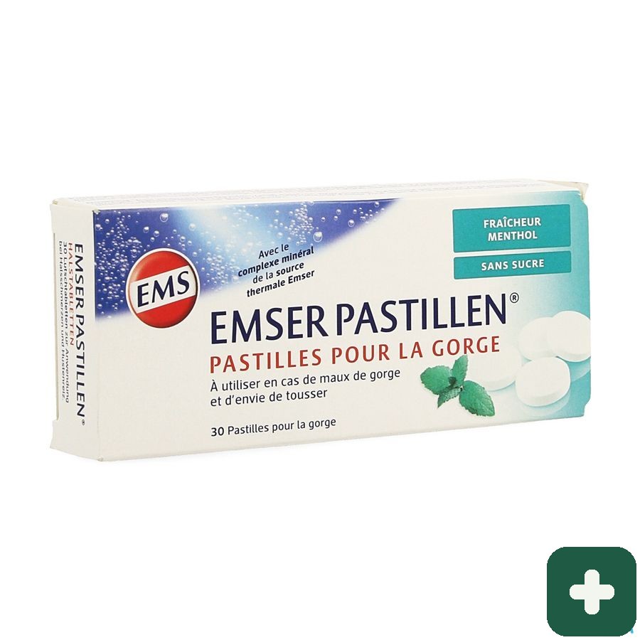 Emser Pastille Menthol Zs        30